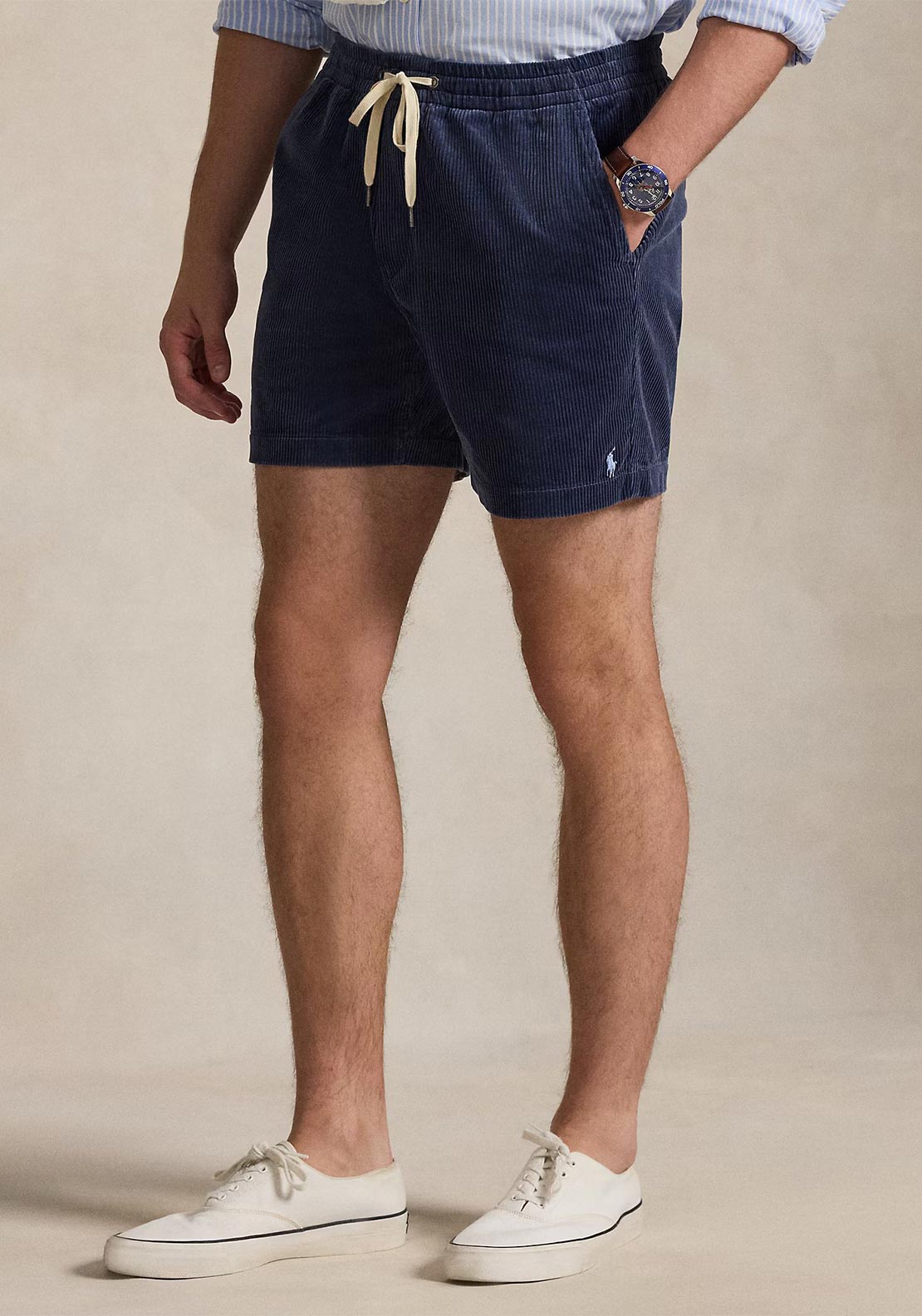 Ralph Lauren Prepster Corduroy Shorts, Navy