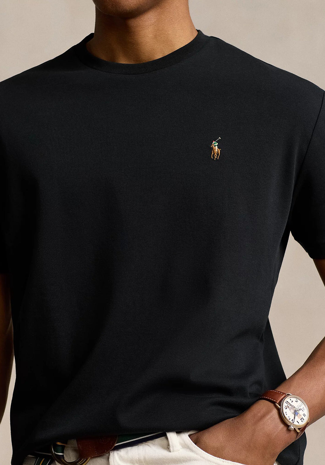 Ralph Lauren Slim Fit T-Shirt, Black