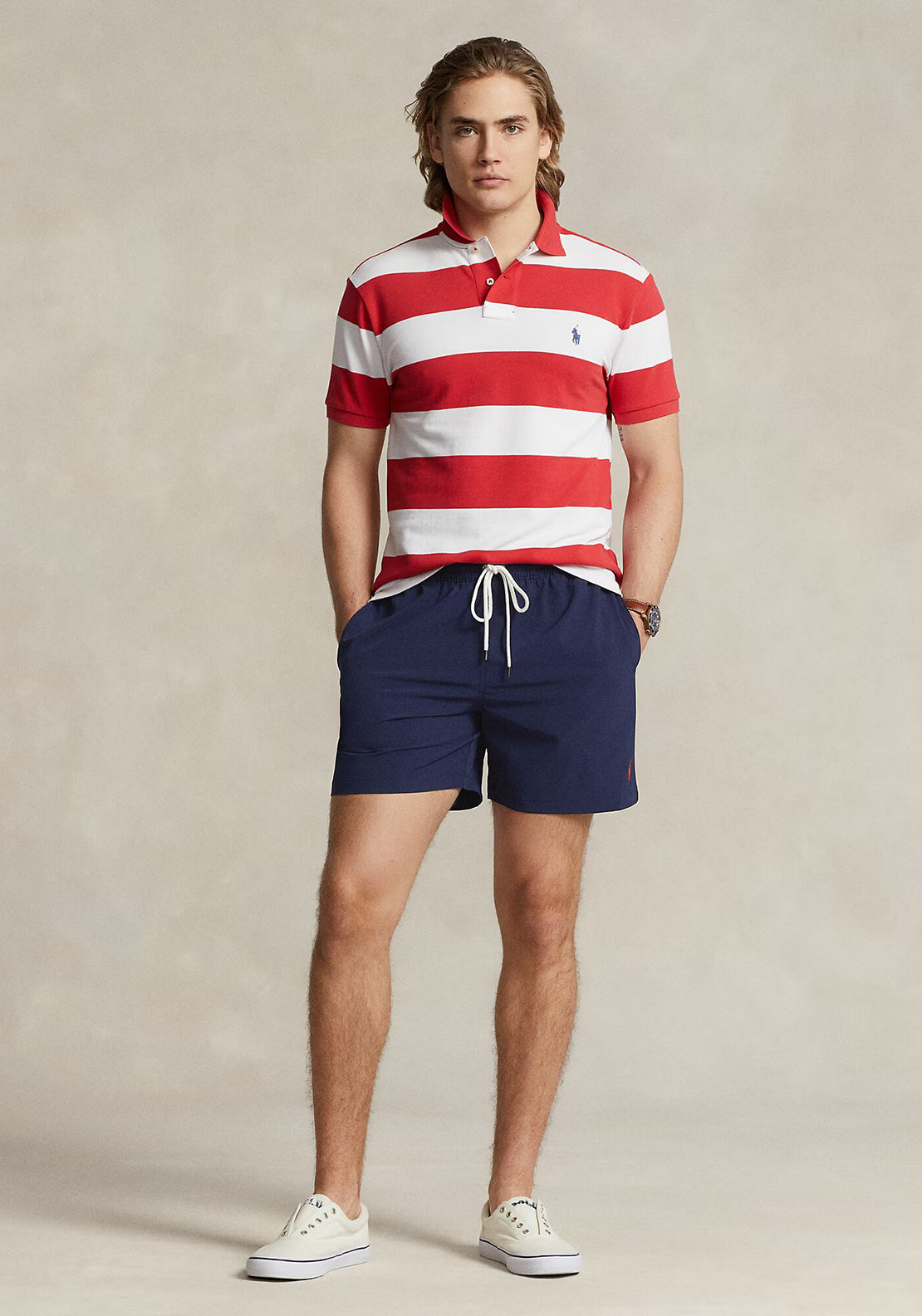 Ralph Lauren 14.6cm Swimming Trunks, Newport Navy