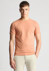 Remus Uomo Cotton Stretch T-Shirt, Terracotta