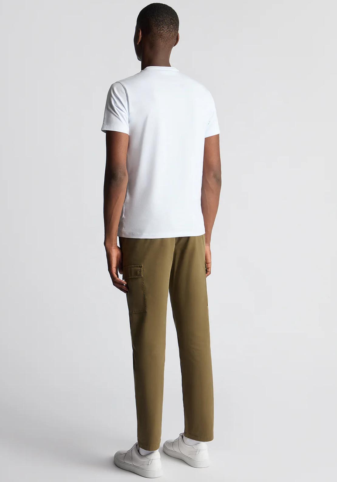 Remus Uomo Eton Slim Fit Cargo Trousers, Green