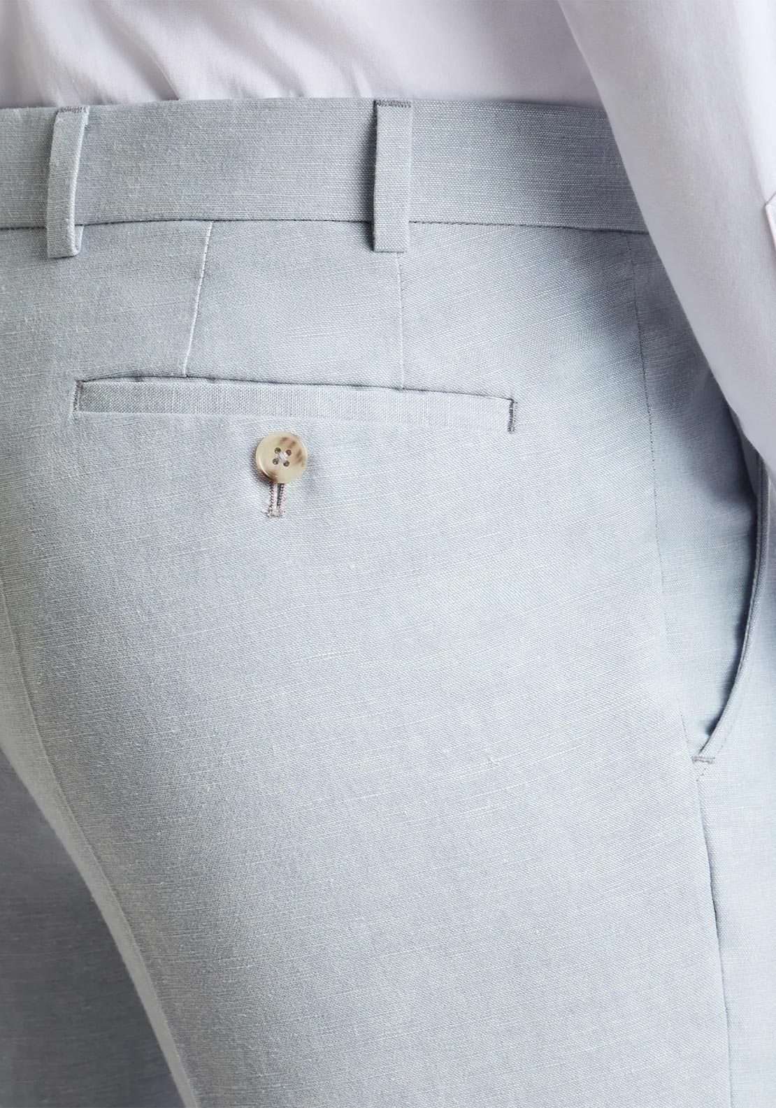 Remus Uomo Peppe Tapered Fit Trousers, Light Blue
