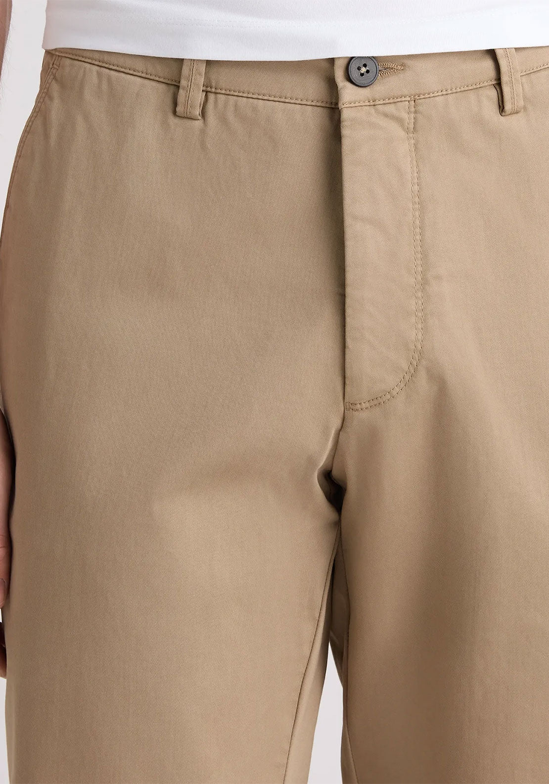 Remus Uomo Ryhan Straight Leg Chinos, Beige