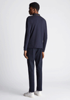 Remus Uomo Slim Fit Contrast Trim Polo Shirt, Navy