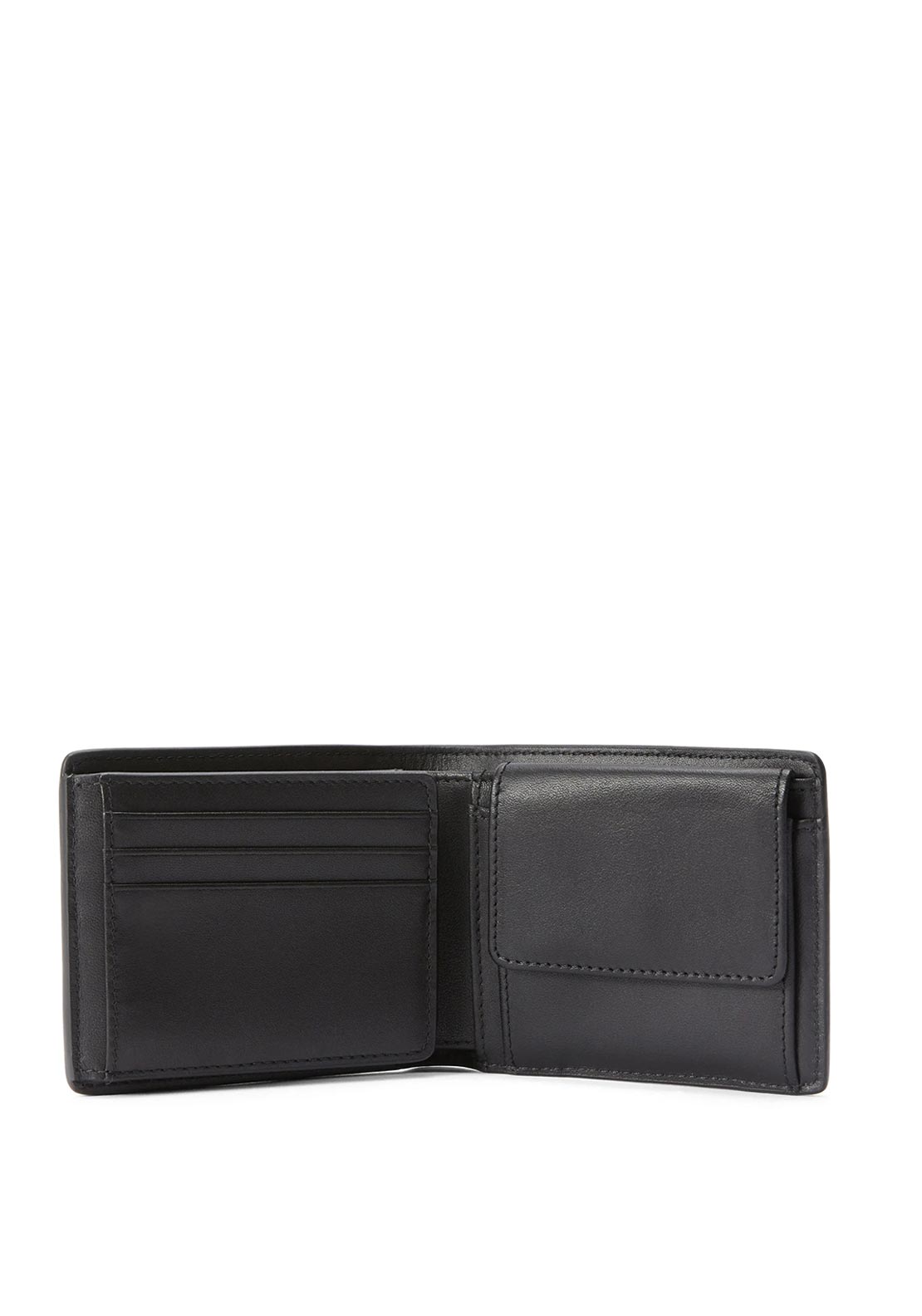 R.M WILLIAMS Bifold Wallet with Pocket & Tab, Black