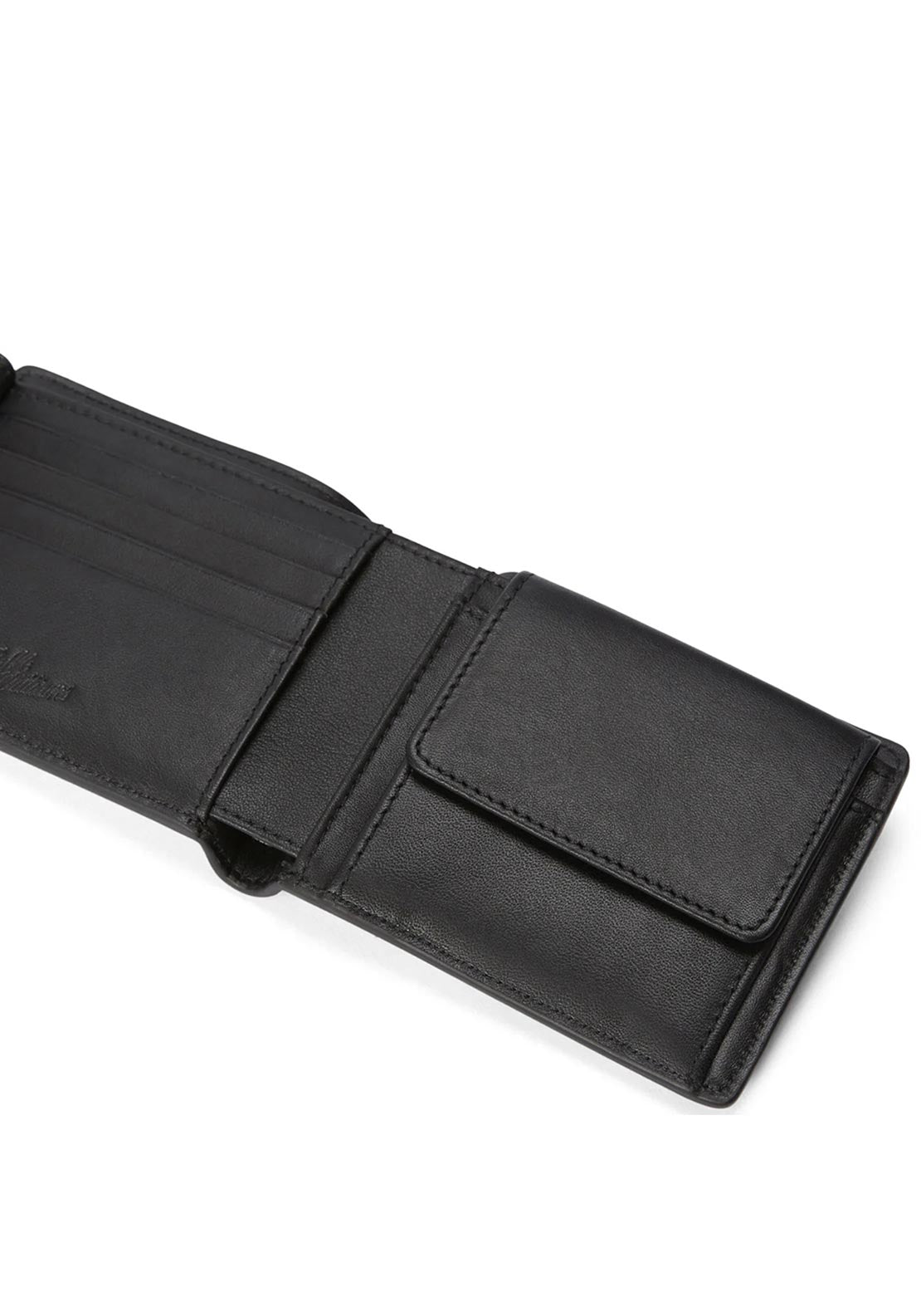 R.M WILLIAMS Bifold Wallet with Pocket & Tab, Black