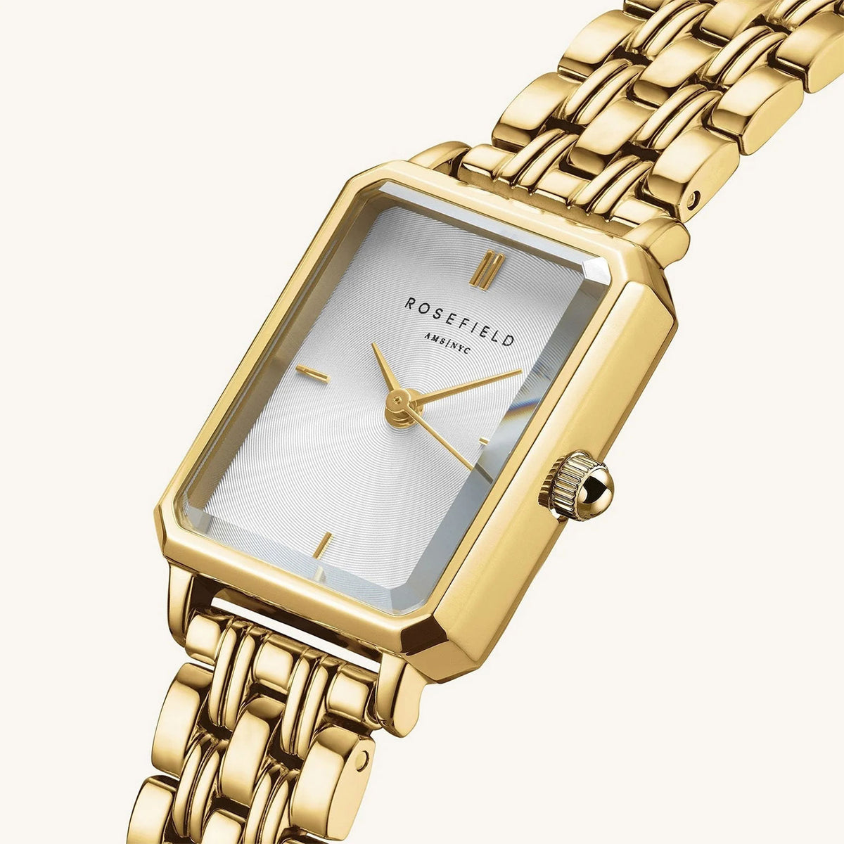 Rosefield Octagon XS Watch, Gold