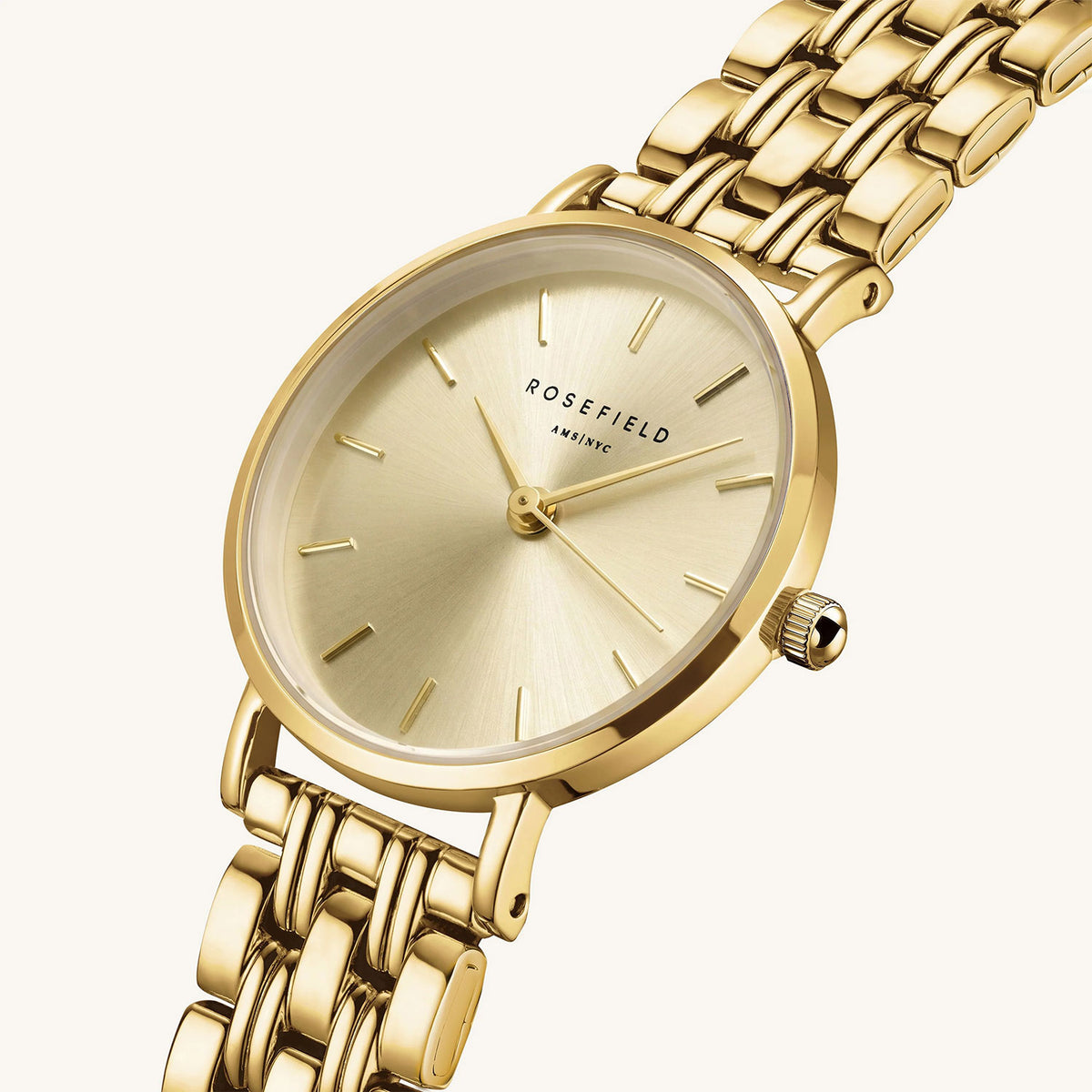 Rosefield Small Edit Watch, Gold