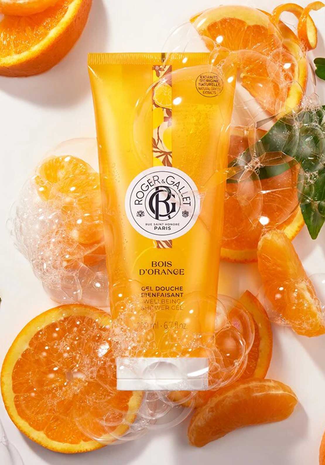 Roger & Gallet Bois D’Orange Wellbeing Shower Gel, 200ml