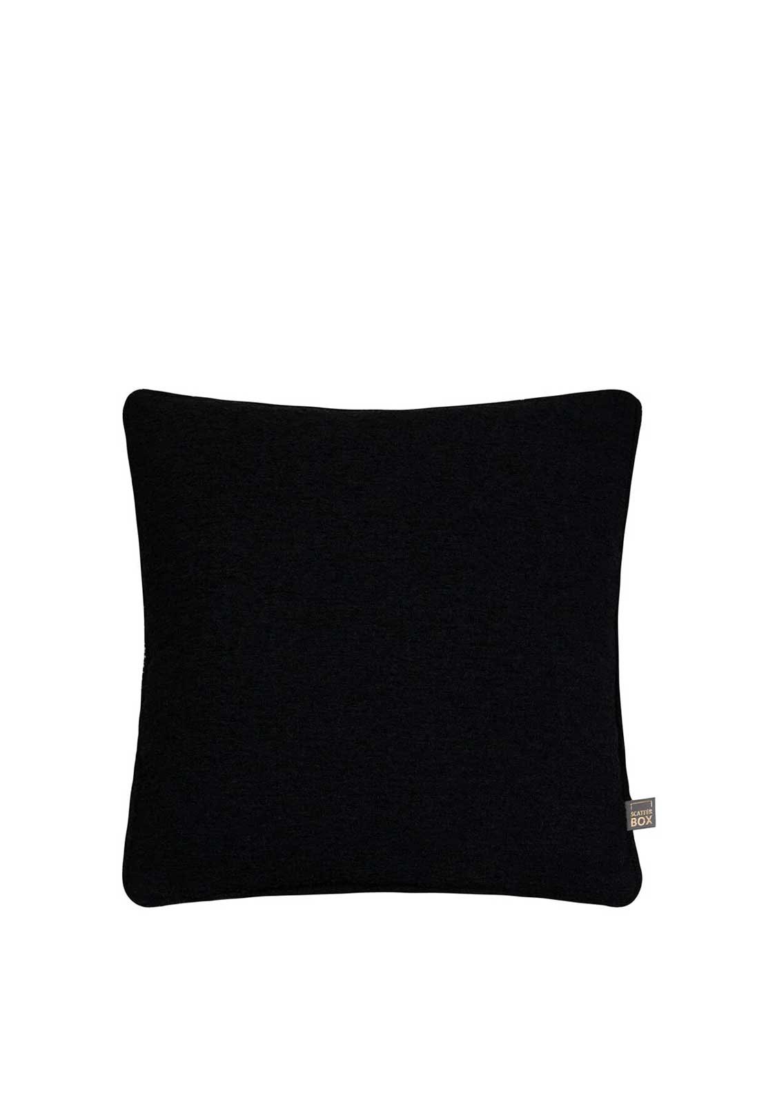 Scatter Box Cora Boucle Cushion 43x43cm, Black