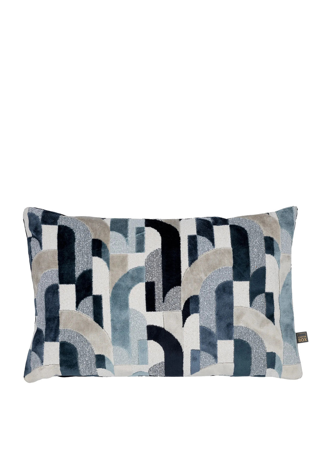 Scatter Box Ashton Rectangular Cushion 40x60cm, Blue