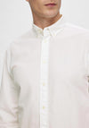 Selected Homme Rick Poplin Shirt, White