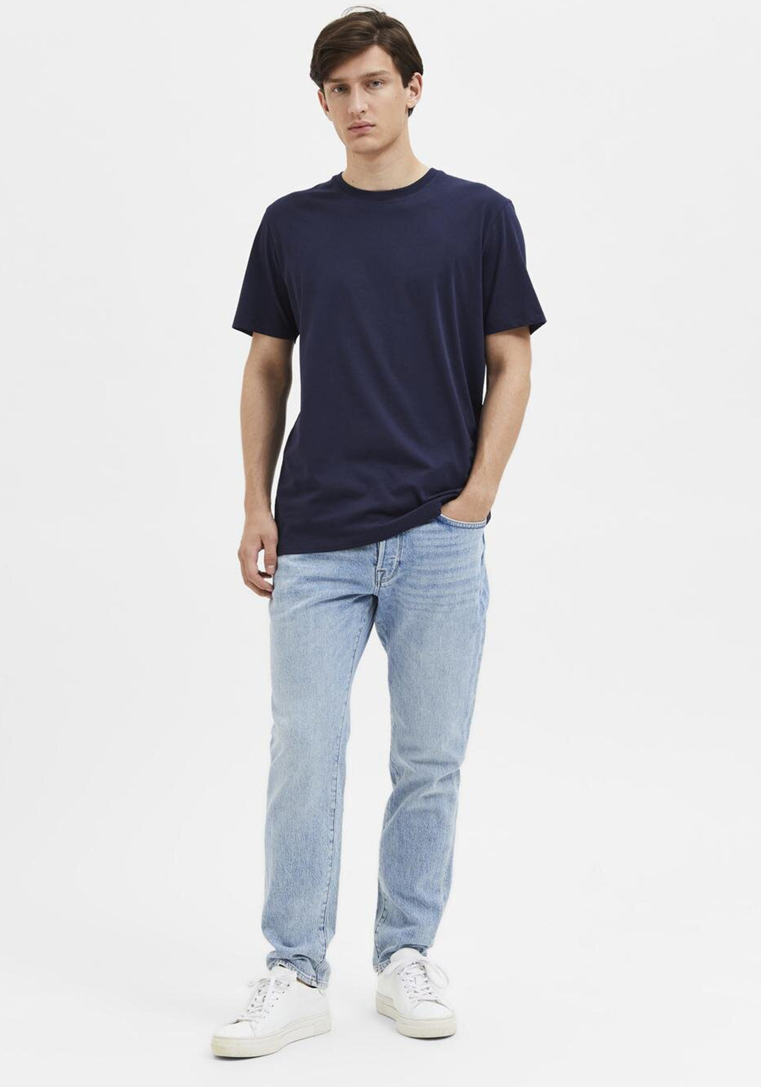 Selected Homme Aspen T-Shirt, Navy