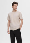 Selected Homme Aspen T-Shirt, Oatmeal