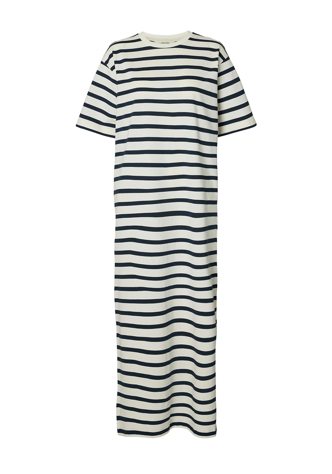 sachin and babi light blue dress Selected Femme Striped Casual Dress, White & Navy