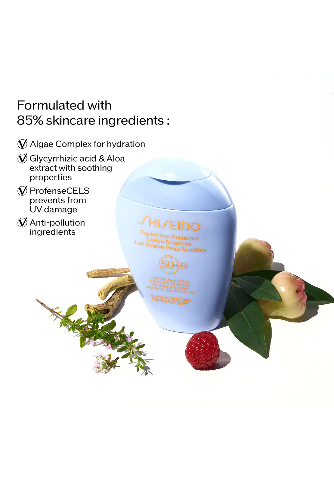 Shiseido Expert Sun Protector Lotion Sensitive
