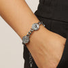 Dyrberg/Kern Sinna Coin Curb Chain Bracelet, Silver