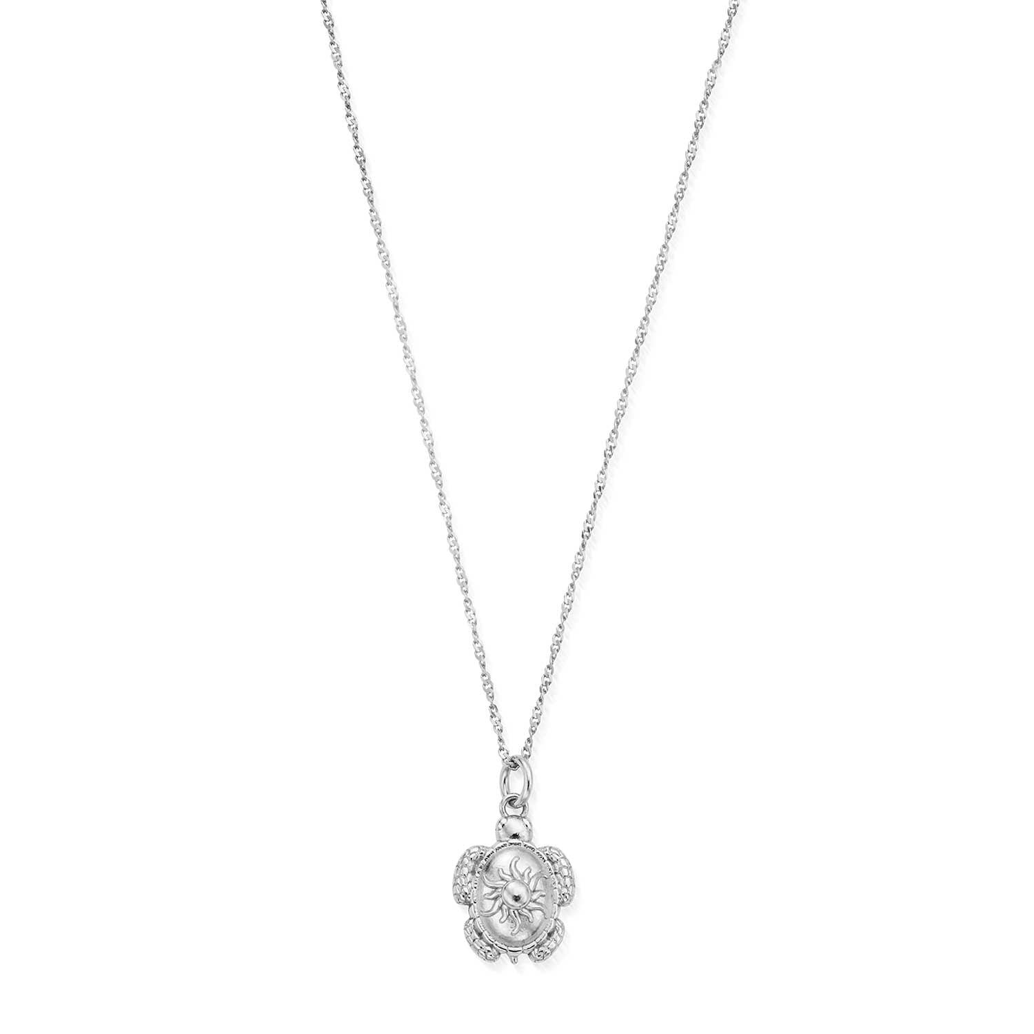 ChloBo Sheltered Glow Necklace, Silver - McElhinneys