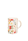 Siip Floral Fluted Mug, Multi