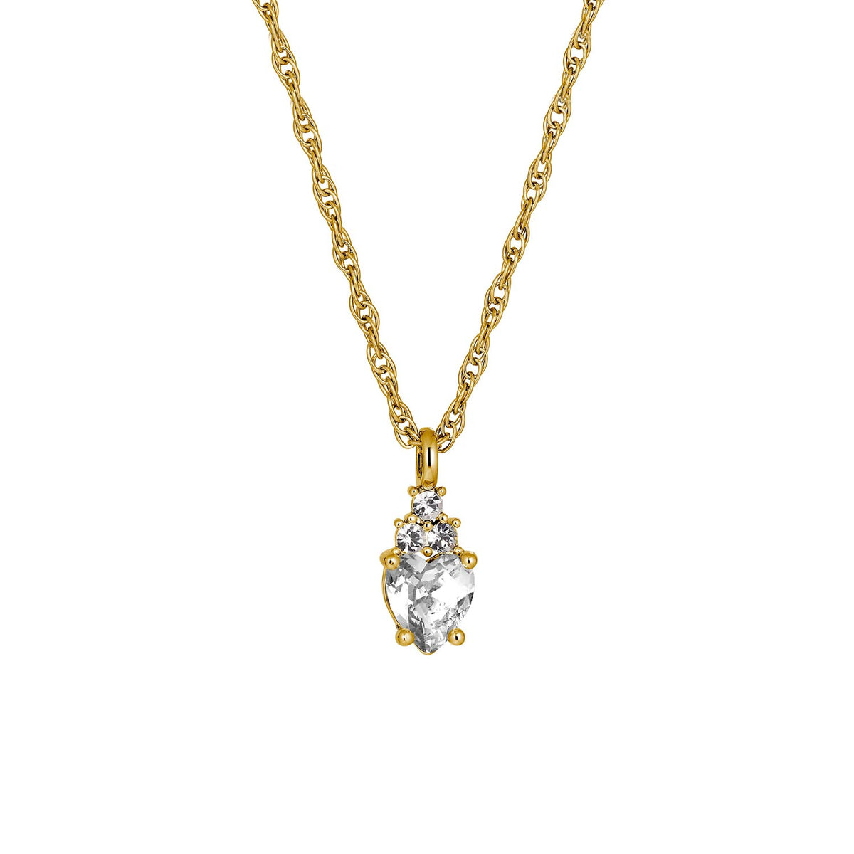 Dyrberg Kern Spira Necklace, Gold