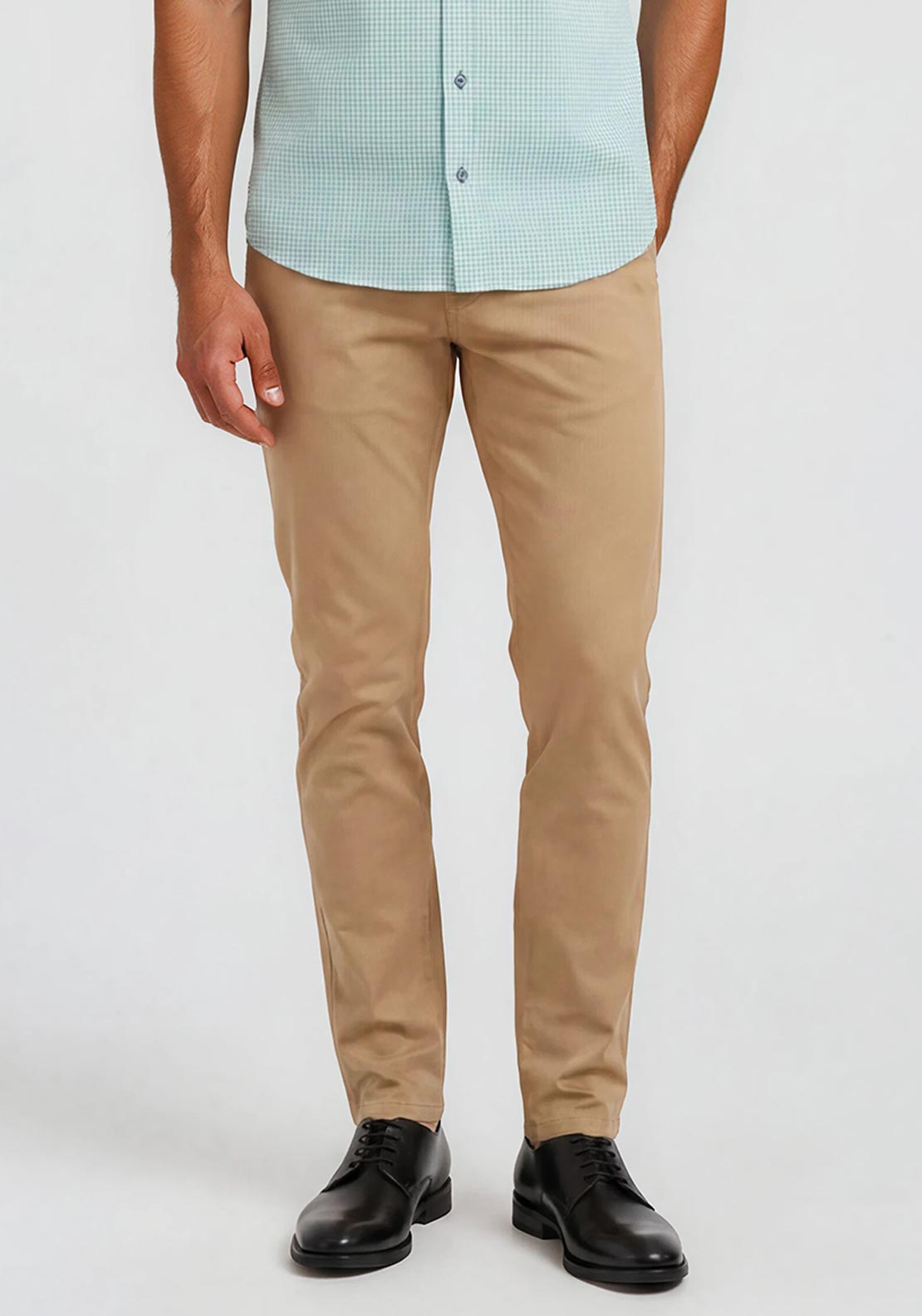 Andre Lucas Modern Fit Chinos, Camel