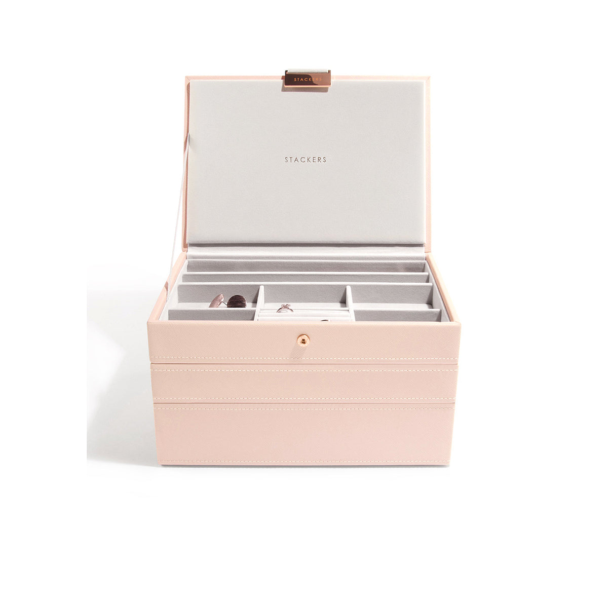 Stackers Medium Jewellery Box, Blush