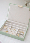 Stackers Medium Jewellery Box Lid, Sage Green