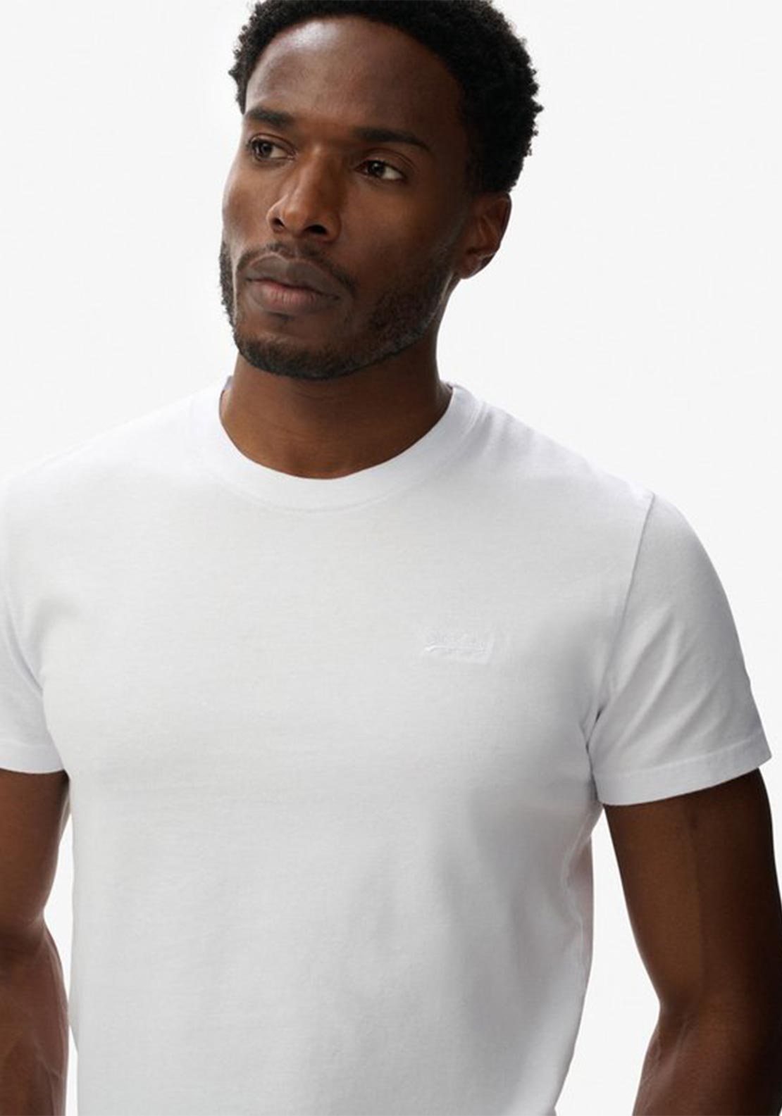 Superdry Vintage Logo Embroidered T-Shirt, White