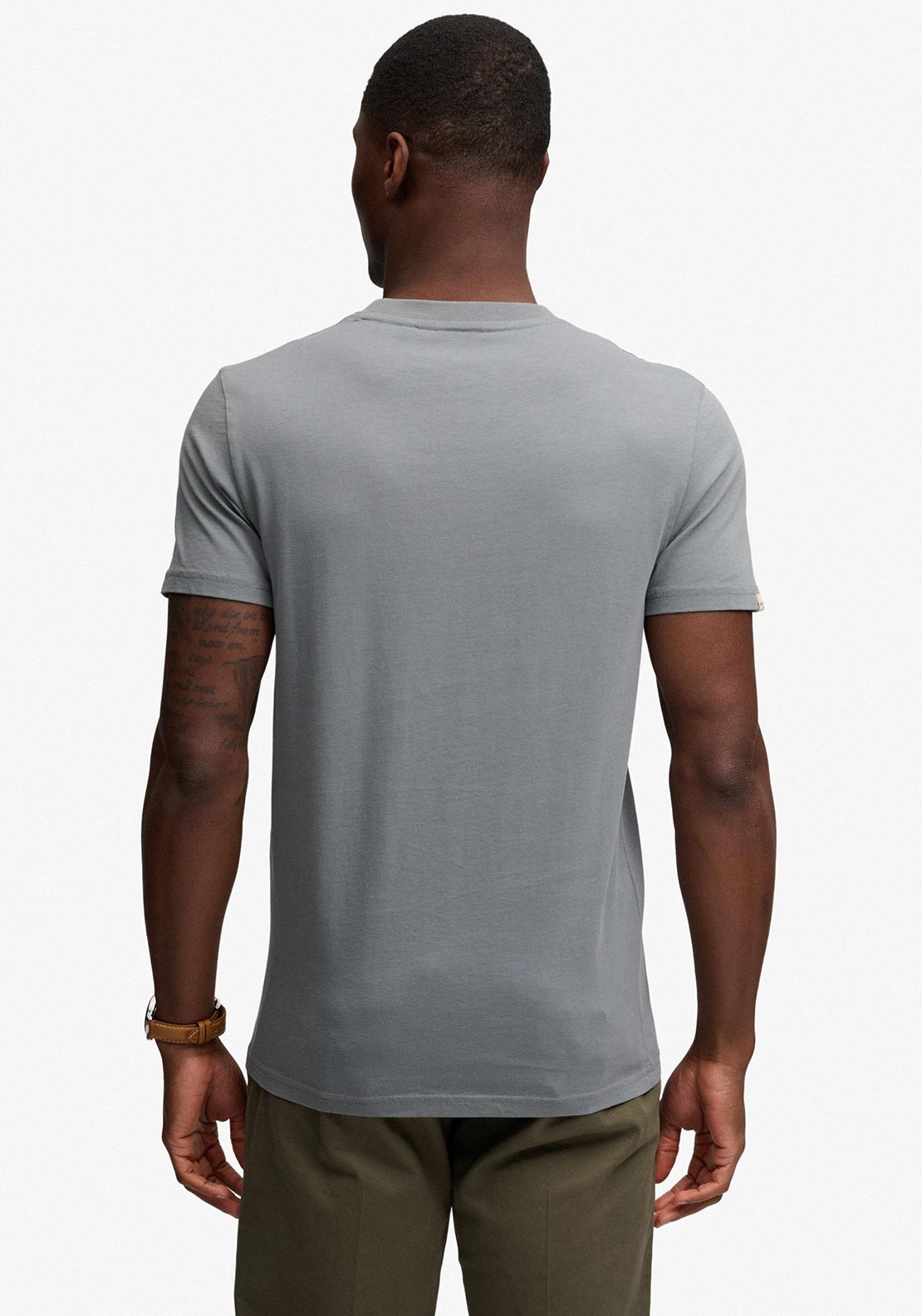 Superdry Essential SD&Co Logo Embroidered T-Shirt, Stormy Blue