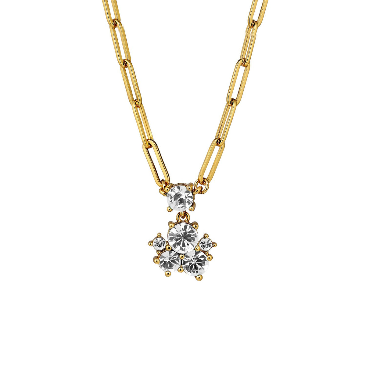 Dyrberg Kern Tanzy Link Necklace, Gold