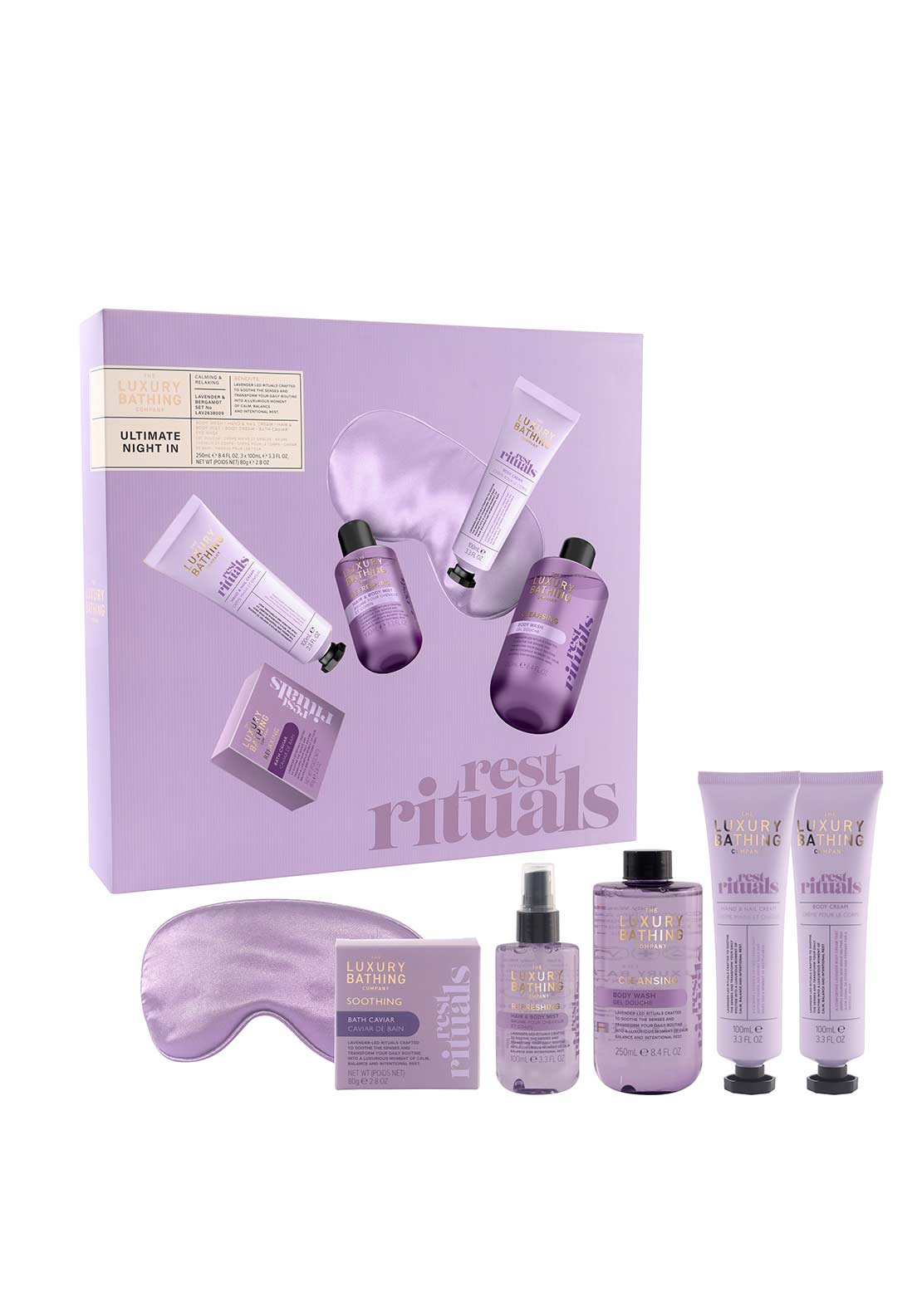 The Beauty Studio The Luxury Bathing Company Rest Rituals Ultimate Night In Gift Set