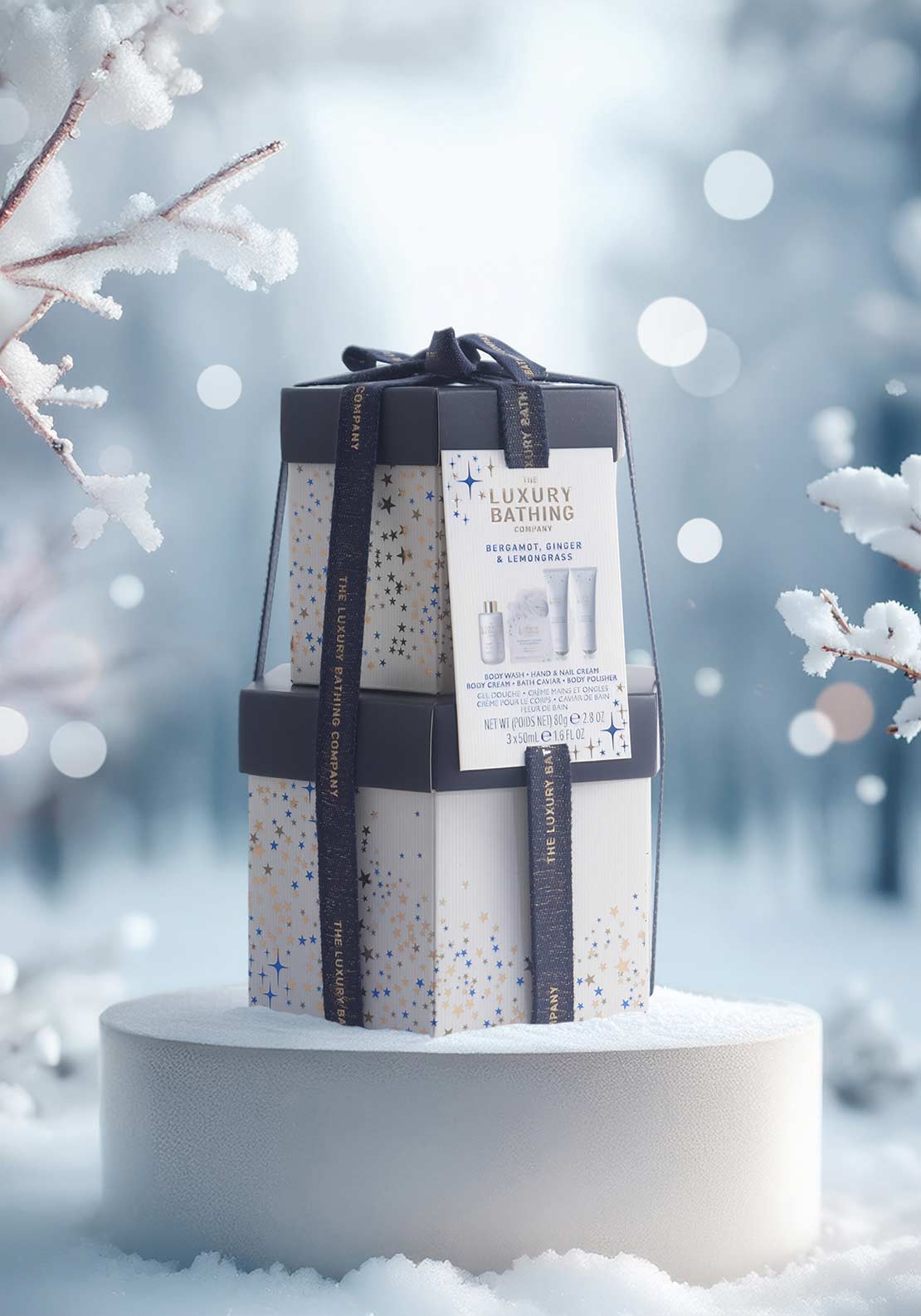 The Beauty Studio The Luxury Bathing Company Stacking Box Gift Set