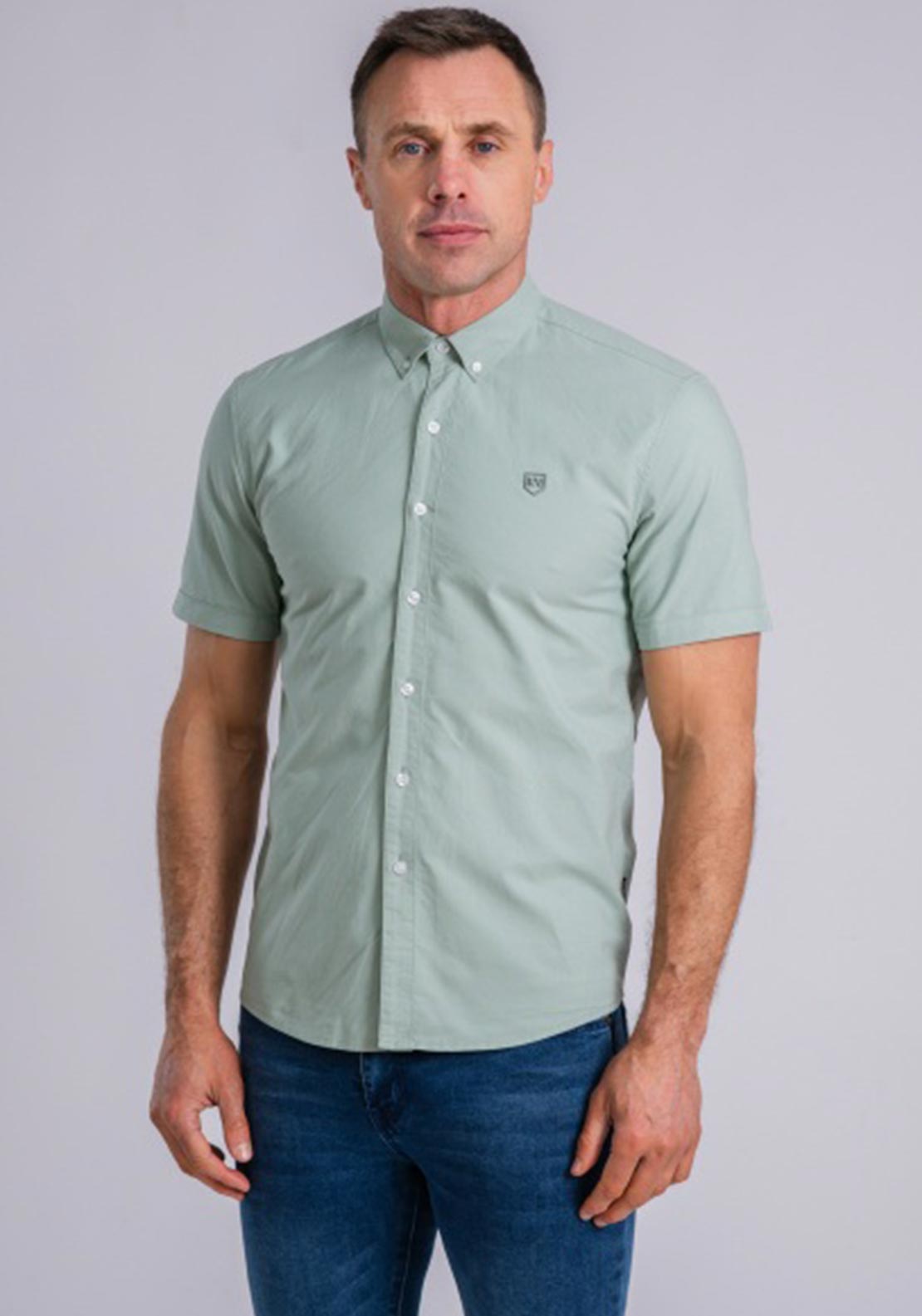 XV Kings By Tommy Bowe Avusy Short Sleeve Shirt, Green