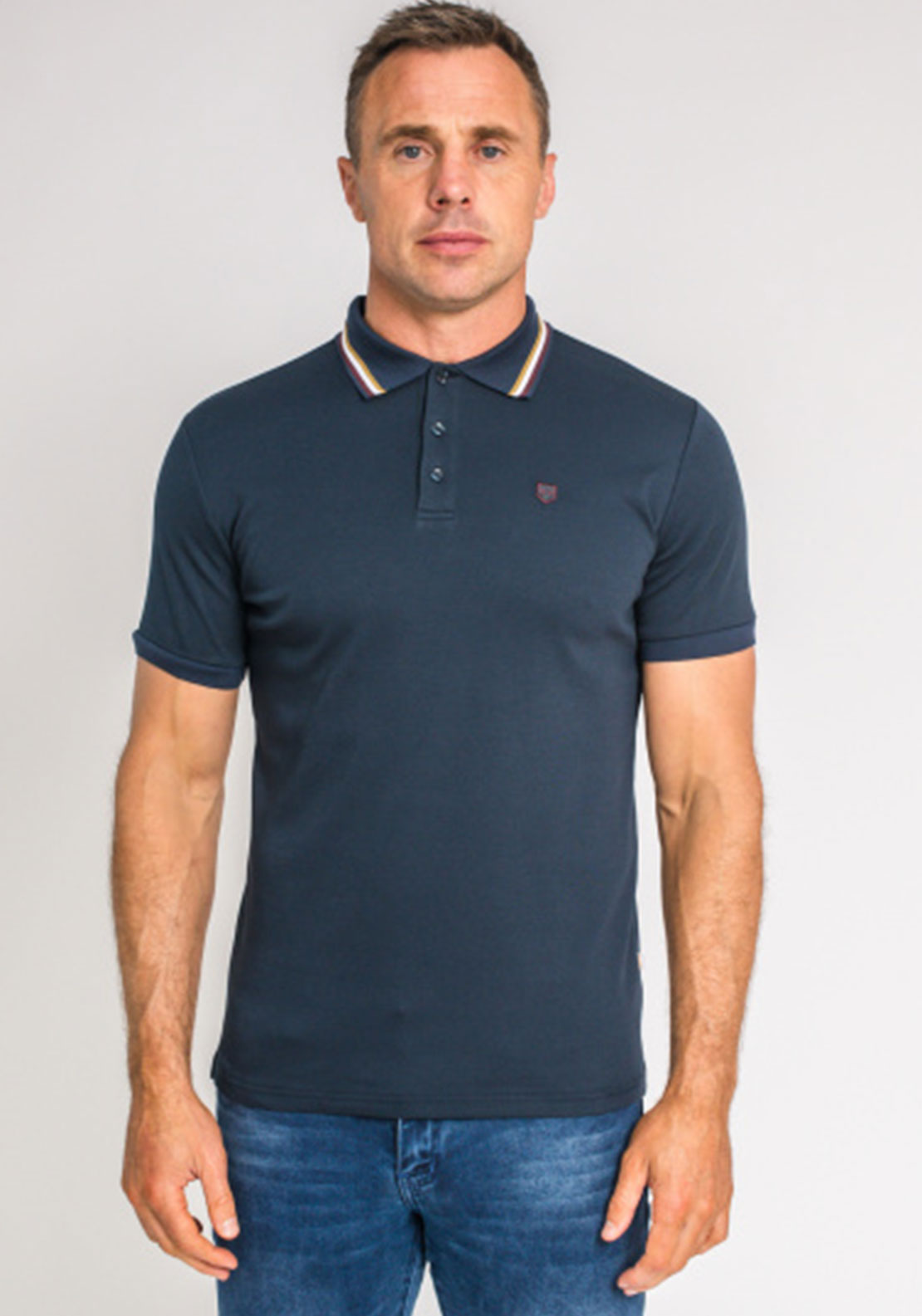 XV Kings by Tommy Bowe Turbo Raiders Polo Shirt, Classic Navy