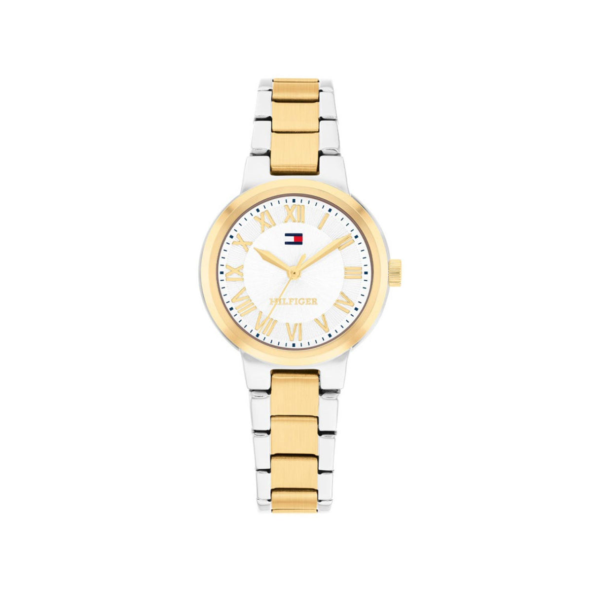 Tommy Hilfiger Ladies Becca Watch, Gold & Silver