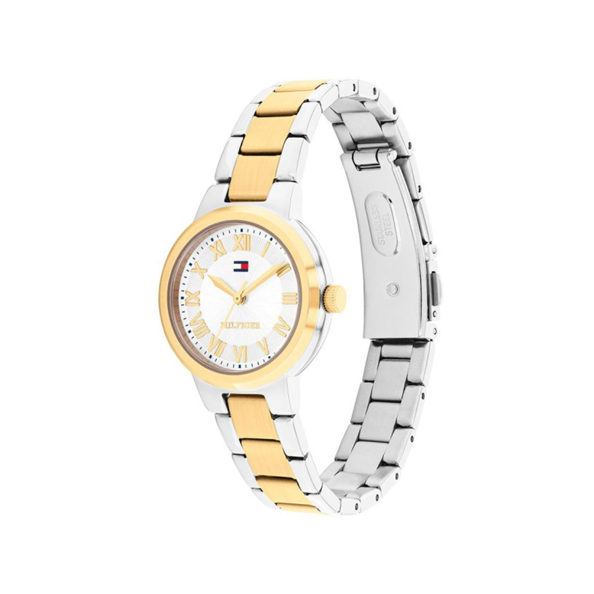 Tommy Hilfiger Ladies Becca Watch, Gold & Silver