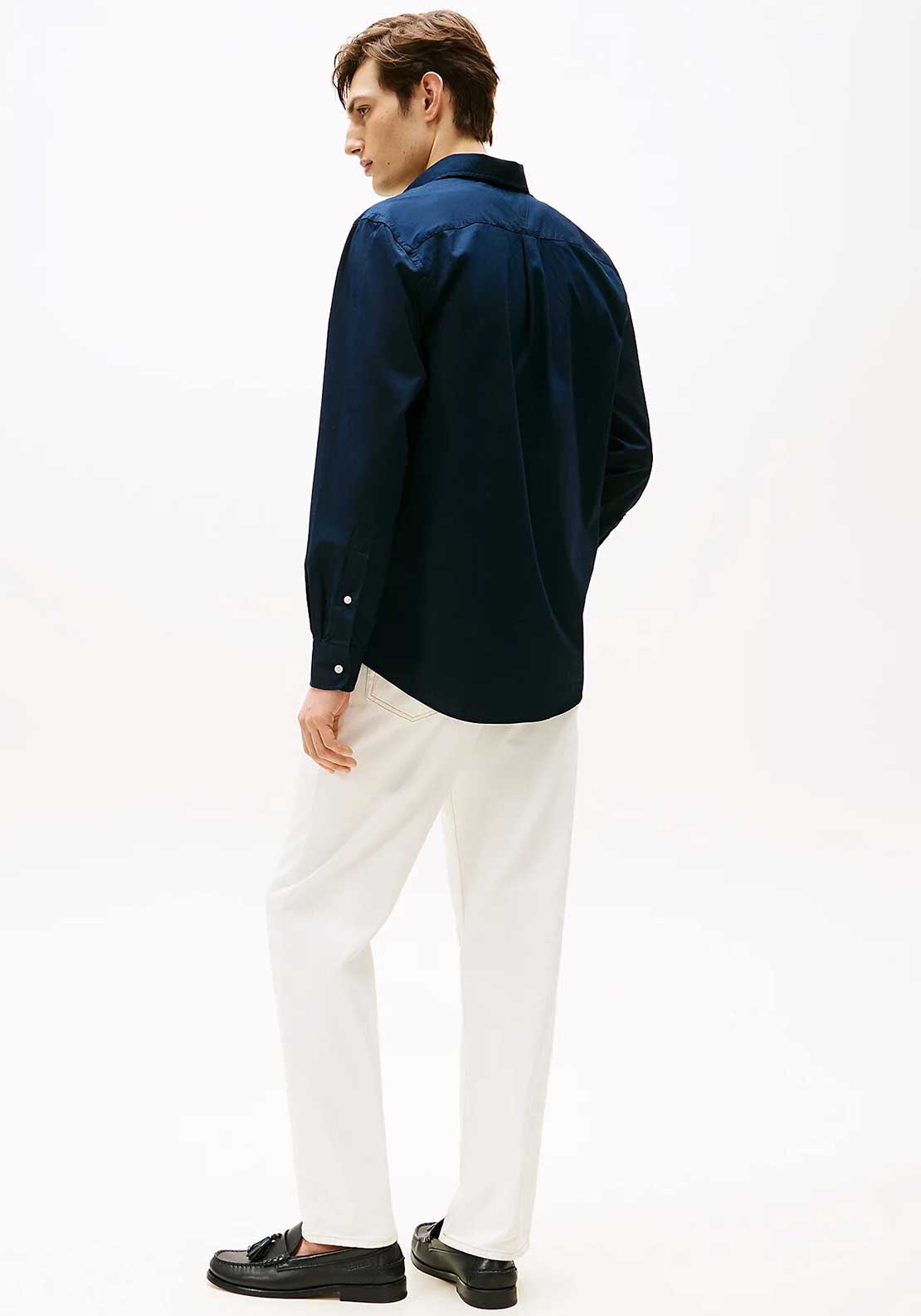 Tommy Hilfiger Core Flex Poplin Shirt, Navy