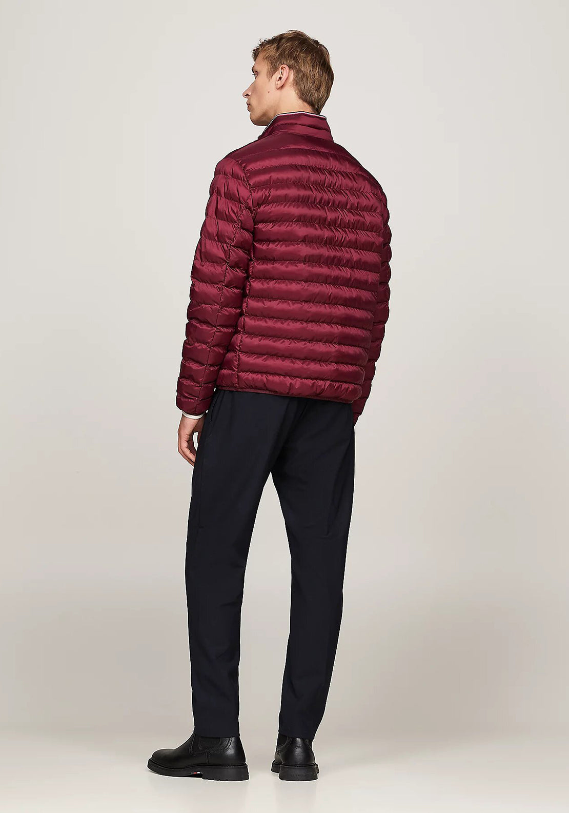 Tommy Hilfiger Core Packable Padded Jacket, Wine