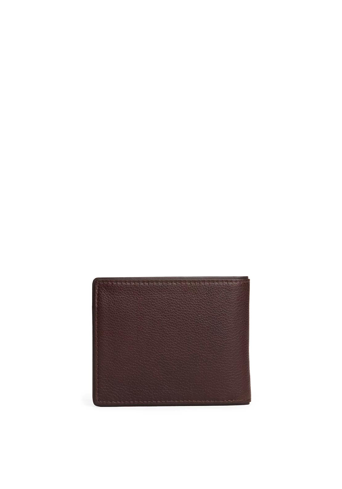 Tommy Hilfiger Corporate Leather Card & Coin Wallet, Coffee Bean Brown