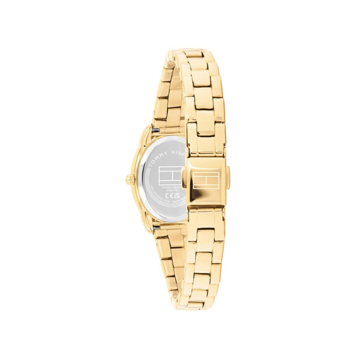 Tommy Hilfiger Ladies Demi Oval Watch, Gold
