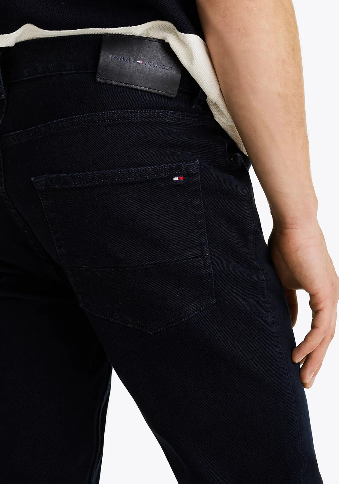 Tommy Hilfiger Denton Straight Leg Jeans, Clean Blue
