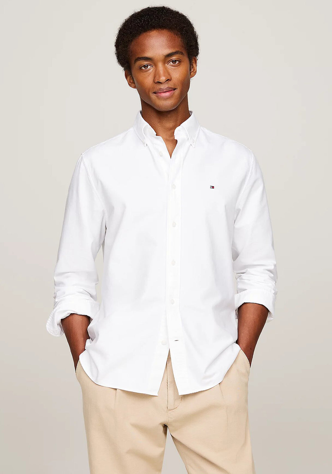 Tommy Hilfiger Heritage Oxford Shirt, Optic White