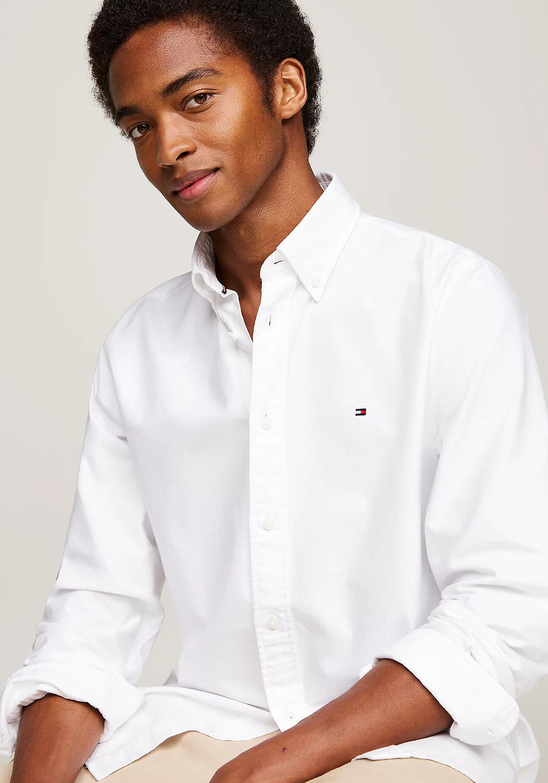 Tommy Hilfiger Heritage Oxford Shirt, Optic White