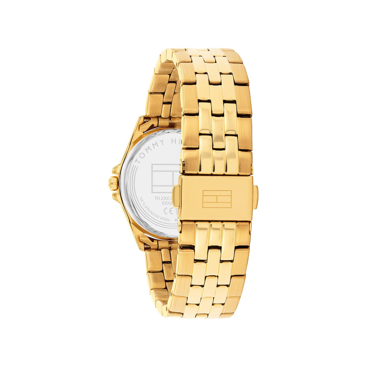 Tommy Hilfiger Ladies Jade Watch, Gold & Pink