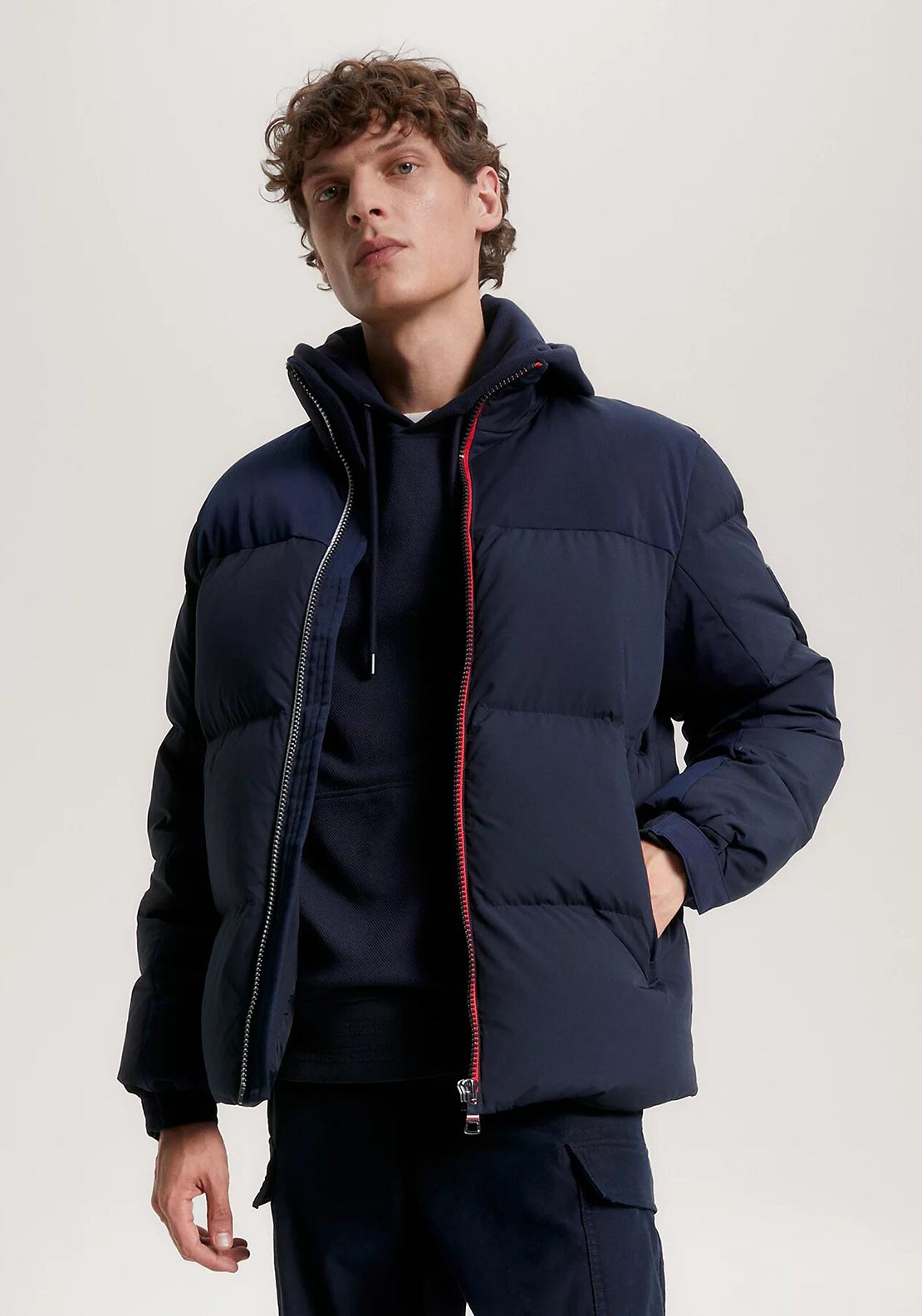 new york tommy jeans casual puffer parka