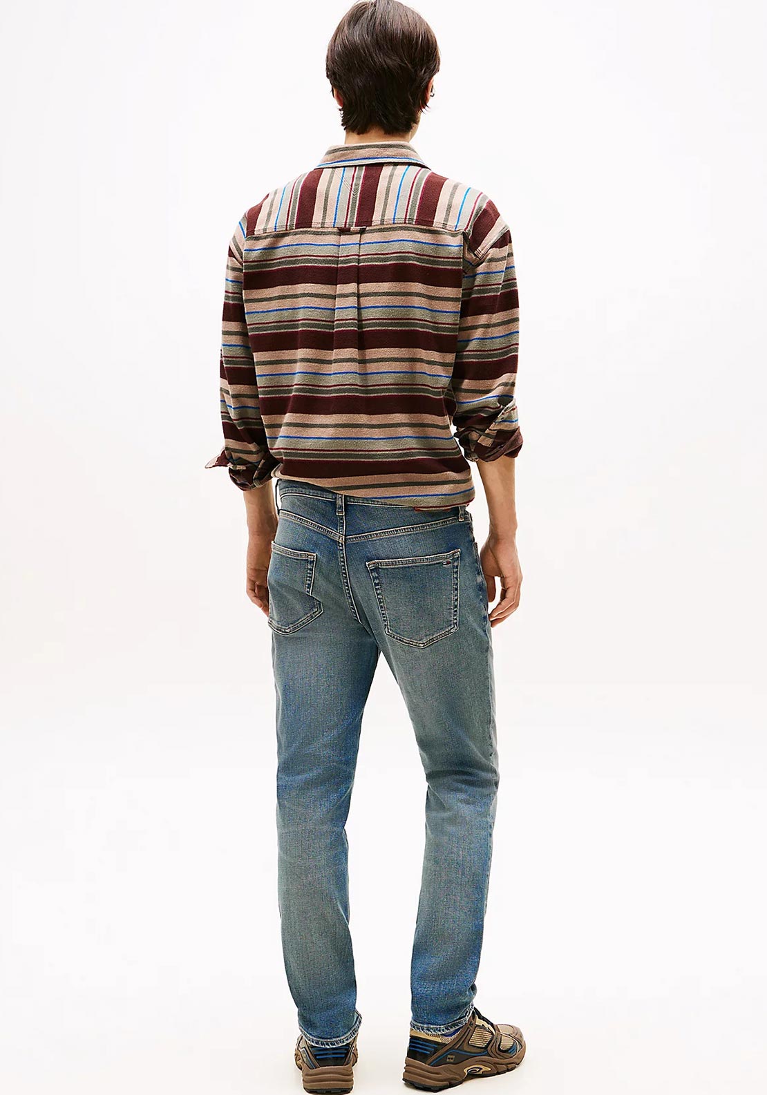 Tommy Jeans Scanton Faded Slim Jeans, Denim Dark