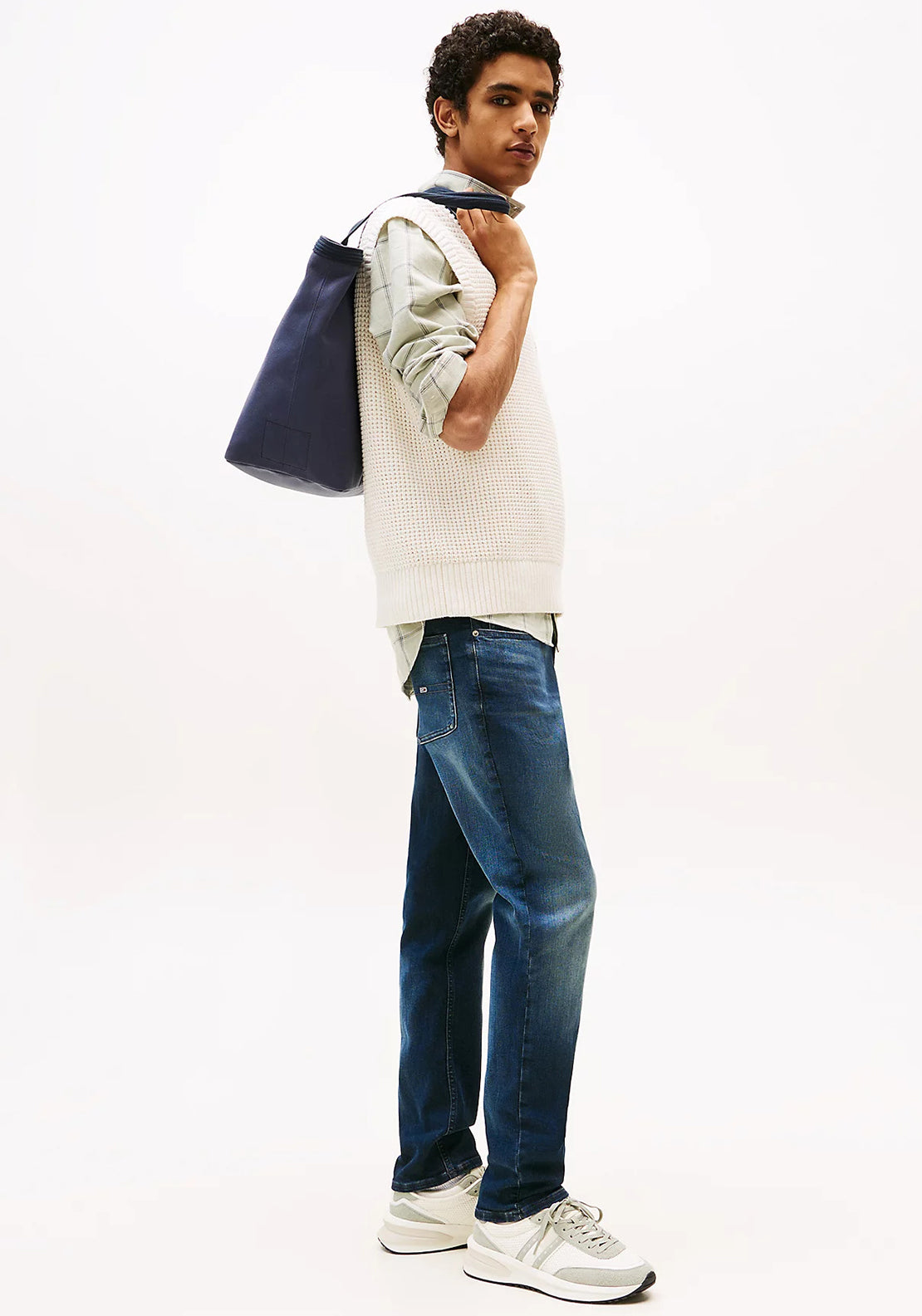 Tommy Jeans Scanton Faded Slim Fit Jeans, Denim Dark