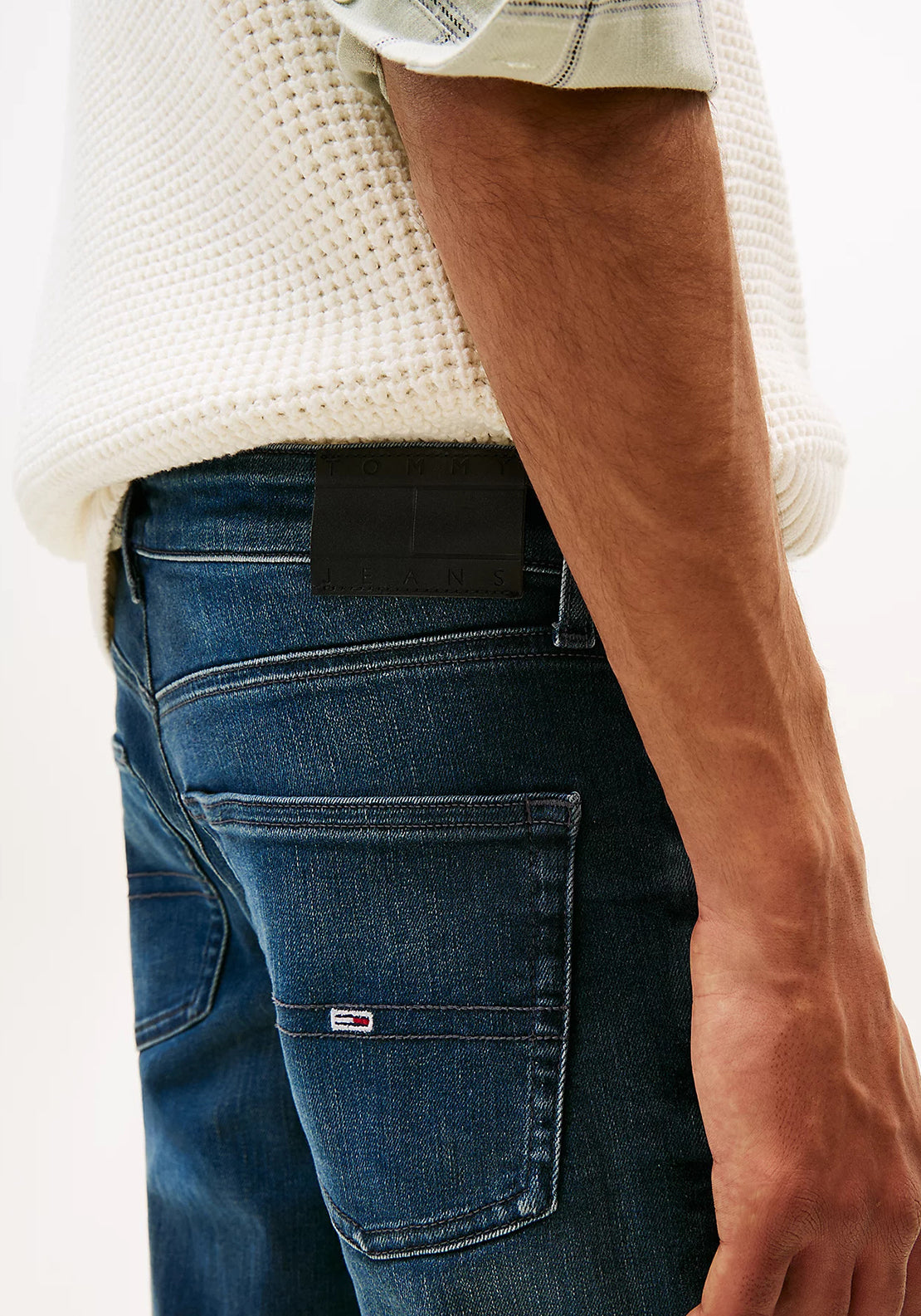 Tommy Jeans Scanton Faded Slim Fit Jeans, Denim Dark