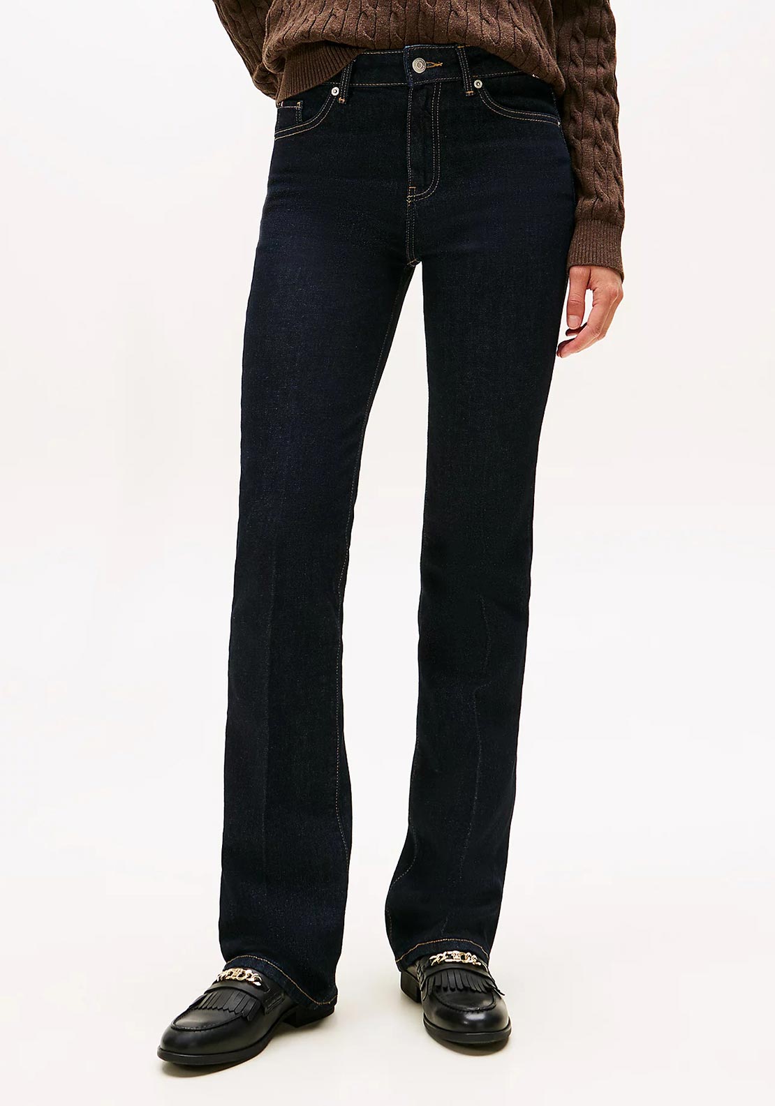 Tommy Hilfiger Flattering Bootcut Jeans Tommy Hilfiger Womens Mid