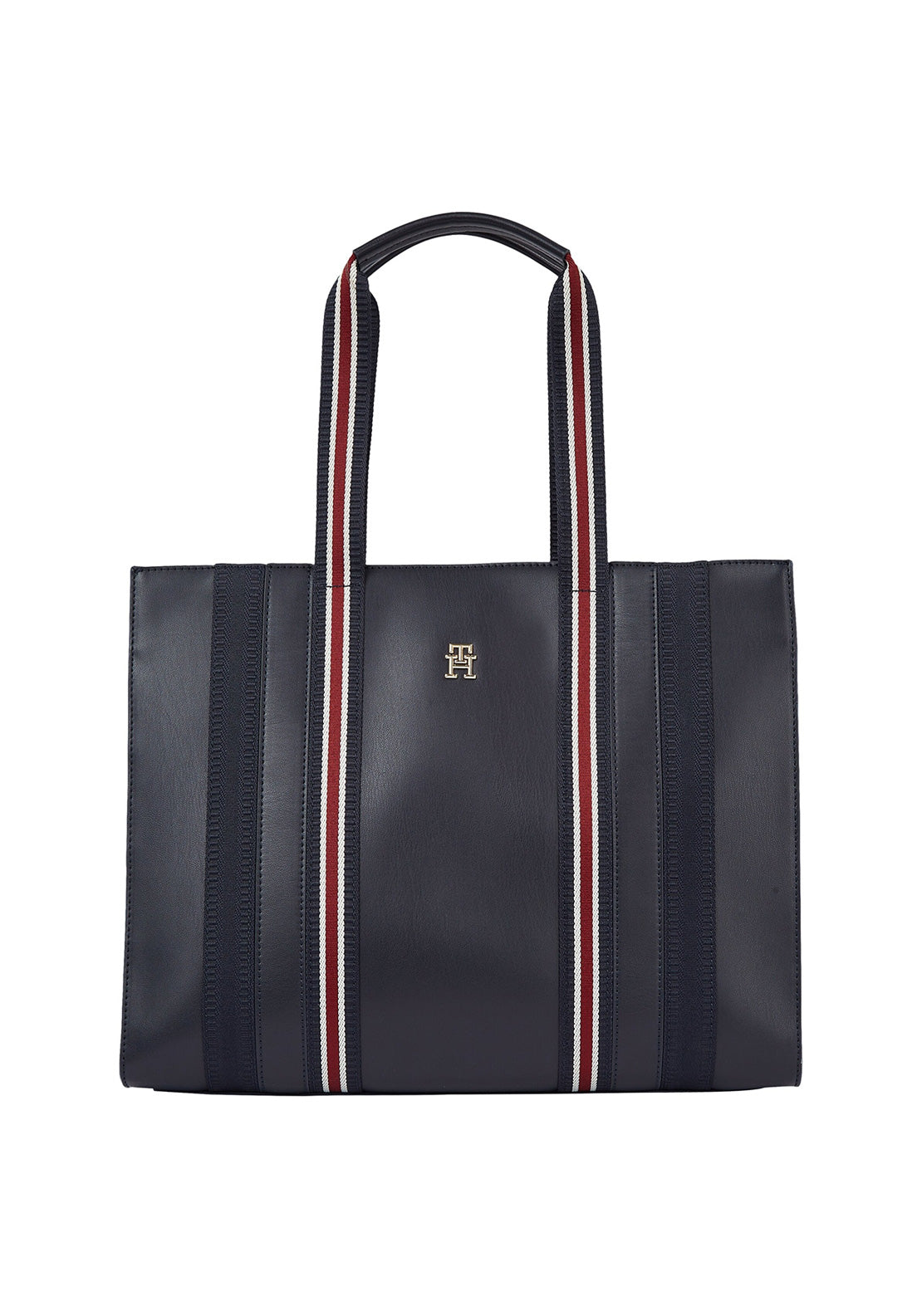 Tommy Hilfiger Signature Medium Tote Bag, Navy McElhinneys